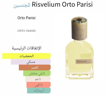 Risvelium Orto Parisi للجنسين