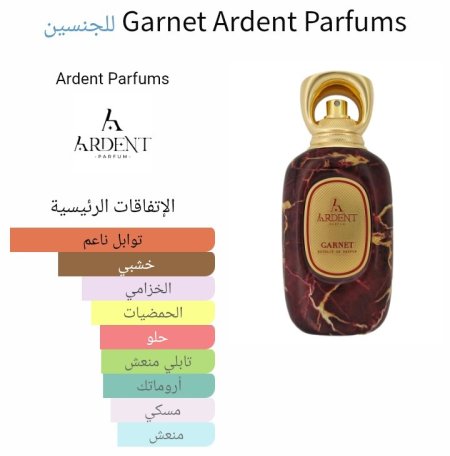Garnet Ardent Parfums للجنسين