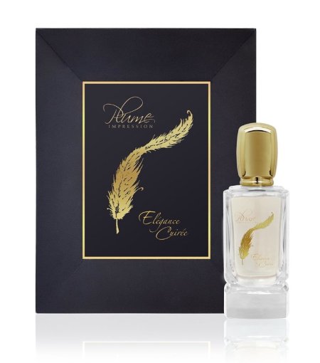 Elegance Cuiree Plume Impression للجنسين